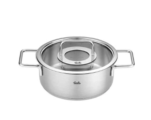 Fissler Pure Collection 8 Parça Çelik Tencere Seti Cam Kapaklı - 2