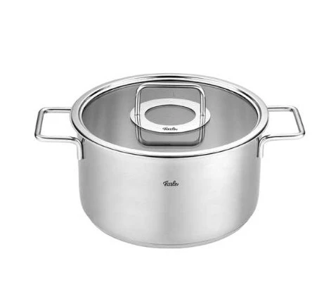Fissler Pure Collection 8 Parça Çelik Tencere Seti Cam Kapaklı - 3