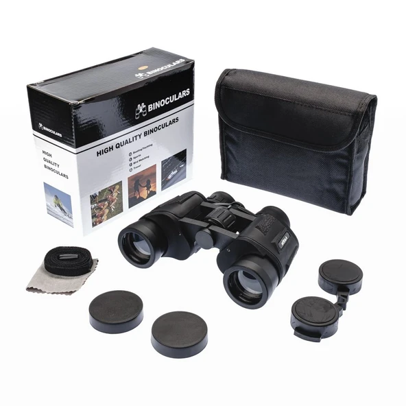 20X35 Profesyonel El Dürbünü – Büyük Mercek – Süper Netlik – 1000M/56M – Siyah ürün görseli 1