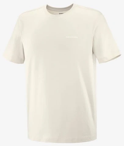 Salomon Logo Tee Men Erkek T-Shirt LC2522 Erkek Tişört - Resim 2