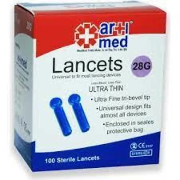 Lancet Artımed Unıversal 100lük Kutu