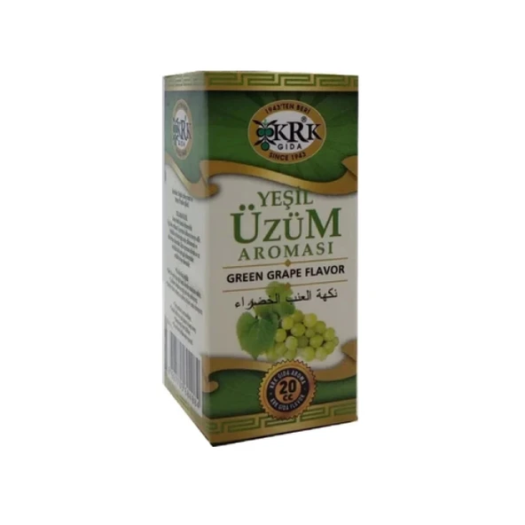 Krk Gıda Yeşil Üzüm Aroması 20 ml