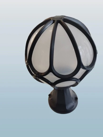 ZERPA Meridyen Set Üstü Armatür Siyah E-27 - 4