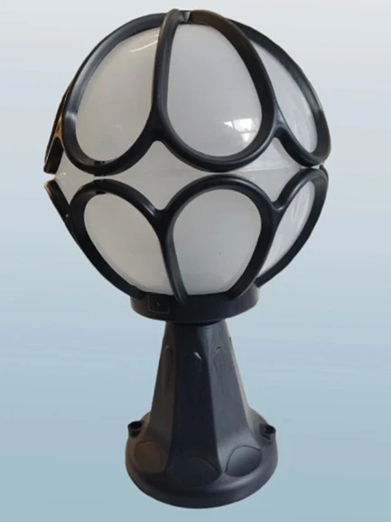 ZERPA Meridyen Set Üstü Armatür Siyah E-27 - 5