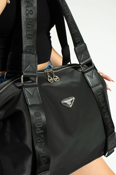 Omuzdan Askılı Saten Kadın Çanta - 2