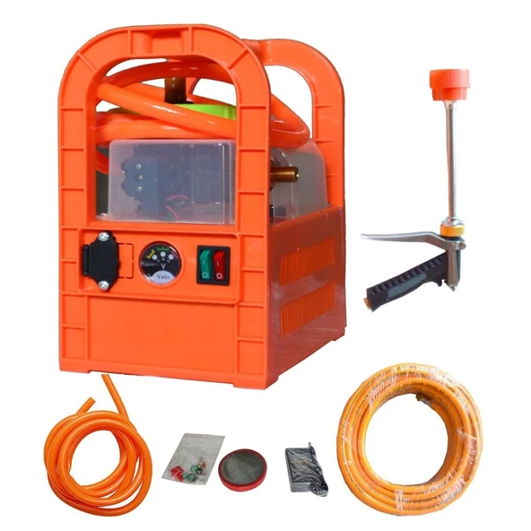 GreenGarden Taşınabilir Çift Pompalı Akülü İlaçlama Pompası 12v 12 Ah