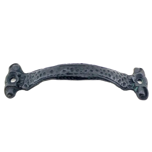 Antika Tarz Dekoratif Pirinç Anıt Mobilya, Çekmece Kulbu - 28x100 mm, Oksit ürün görseli