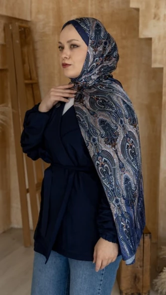 75 x 180 - İdol İpek Şal-5014-04932 - Resim 2