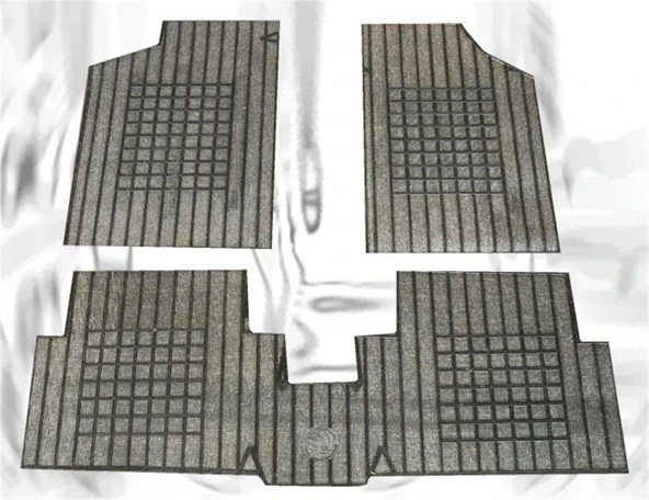 Dekoratif Paspas Renault Kango Gri