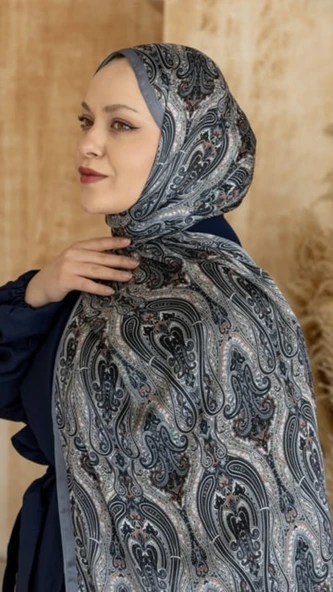 75 x 180 - İdol İpek Şal-5014-04932 - Resim 7