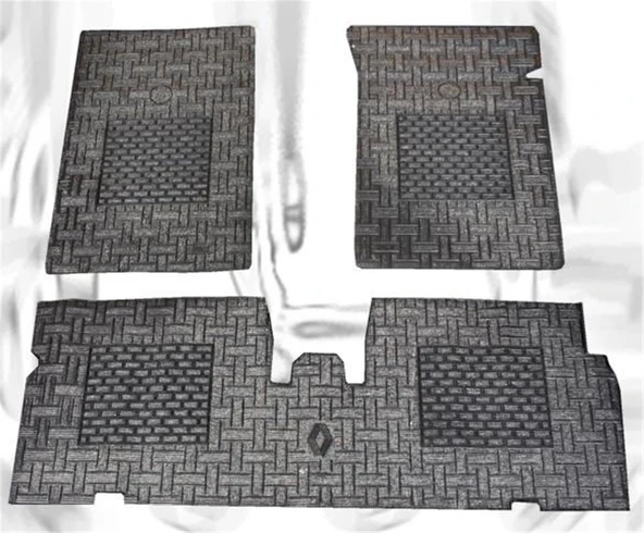 Dekoratif Paspas Renault R19 Gri