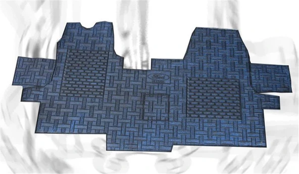 Ticari Paspas Kauçuk Bezli Ford Transit V184 Eski Model Minibüs Mavi