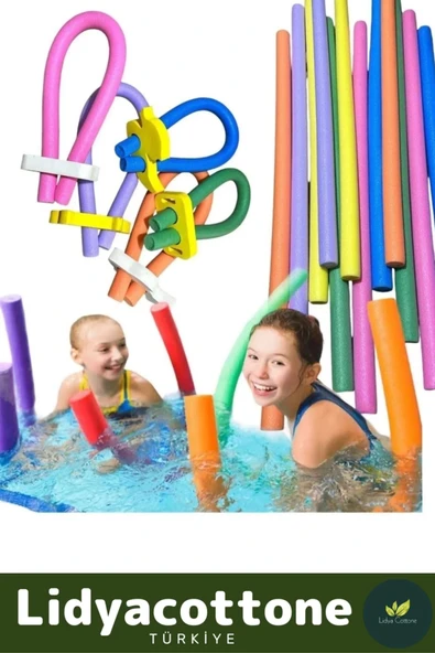 Yüzme Makarnası Katlanabilir Kompakt Tasarım Deniz Havuz Köpüğü Sosisi 1 Adet - 3