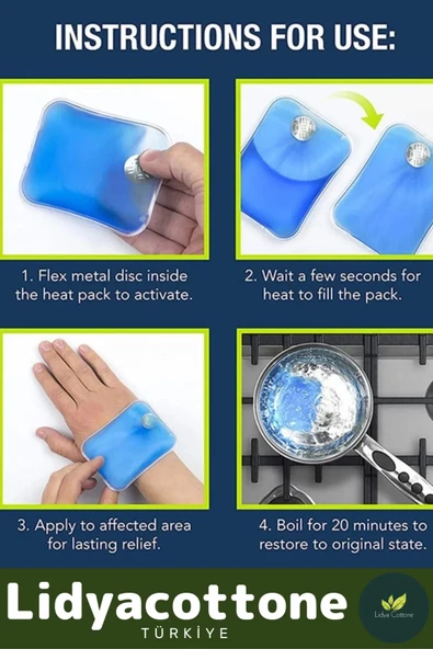 Soğuk Havalarda Kare Şeklinde El Isıtıcısı Balıkcı Dağcı Sihirli Jel Isıtıcı Torba Cep Sobası 4 Adet - 4