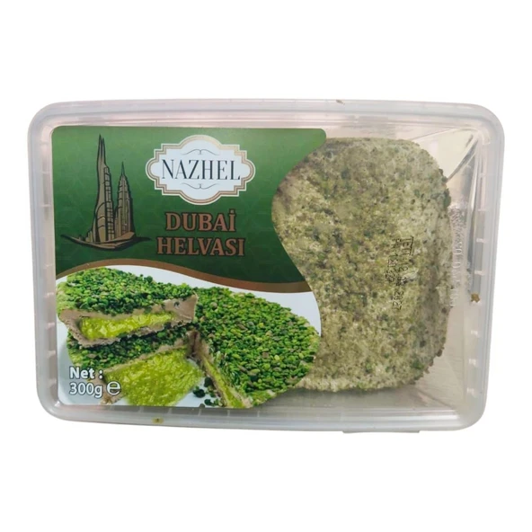 Nazhel Dubai Tahin Helvası 300 Gr. Özel Sınırlı Üretim