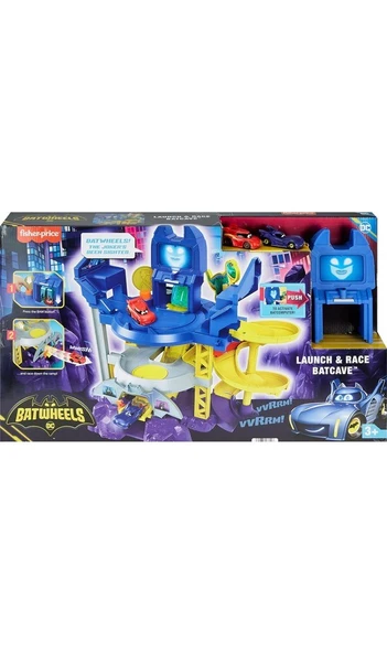 Fisher Price Fisher-Price Batwheels Batcave Yarışı HNB11