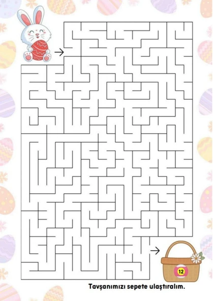 3-9 YAŞ Çocuklar İçin Çiz-YAZ Labirent Bulmaca Seti - Resim 3