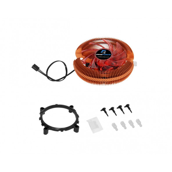 GAMEFORCE GF-2200RPM Intel/AMD Uyumlu CPU Soğutucu - 4