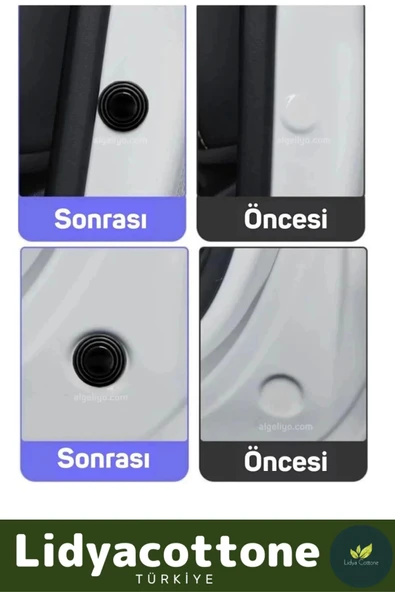 Araba Kapısı Darbe Emici Pad Seti Dayanıklı Çarpma Aşınma Engelleyici - 2