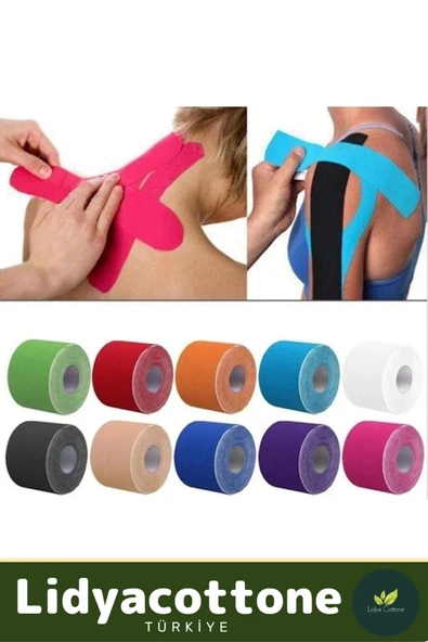 Ağrı IsıI Bandı Hızlı Etkili Büyük Boy Kas Eklem Bel Bacak Kol Boyun Sırt Omuz Karın Kalça 5cm x 5m - 3