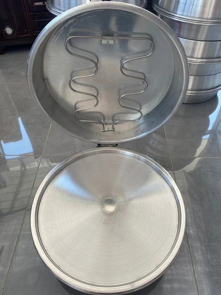 Gönder Gönder Gelsin Gri Elektrikli Tandır Fırın, Düğmesiz Sac Kutu, Pratik ve Şık Tasarım - Resim 2