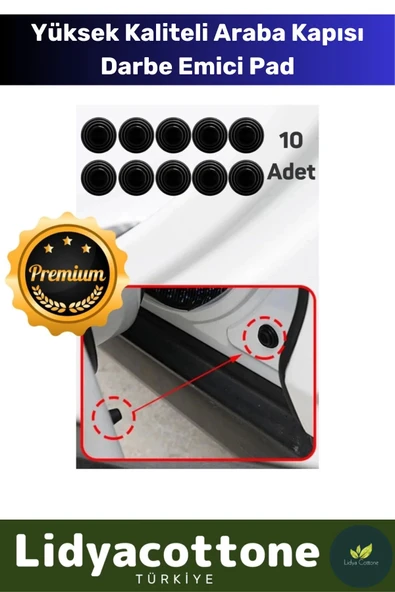 Araba Kapısı Darbe Emici Pad Seti Dayanıklı Çarpma Aşınma Engelleyici