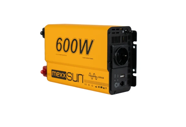 MEXXSUN Tam sinüs 12V 600W İnverter - Resim 2
