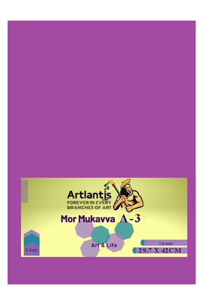 Renkli Mukavva A3 10 lu 1 Paket 1.0 mm Sert Renkli Mukavva Kalın Okul Öncesi Anasınıfı Kreş Etkinlik Proje - 8