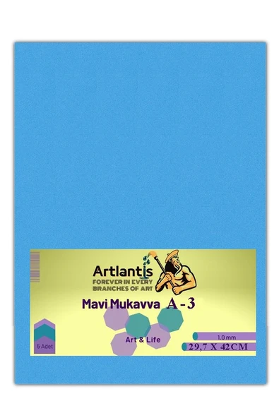 Renkli Mukavva A3 10 lu 1 Paket 1.0 mm Sert Renkli Mukavva Kalın Okul Öncesi Anasınıfı Kreş Etkinlik Proje - 7