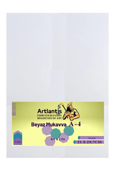 Renkli Mukavva A4 10 lu 1 Paket 1.0 mm Sert Renkli Mukavva Kalın Okul Öncesi Anasınıfı Kreş Etkinlik Proje - 2