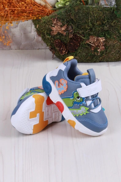 Vicco 346.P25Y.160 Kot Number Işıklı Erkek Çocuk Ayakkabı - Resim 5