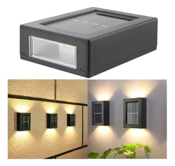 KENPAZAR Solar 4 Ledli 11cm Duvar Aydınlatması