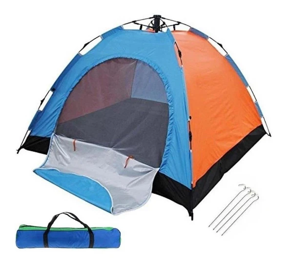 KENPAZAR Otomatik Kurulumlu Kamp Çadırı 8 Kişilik (250x250) - 2