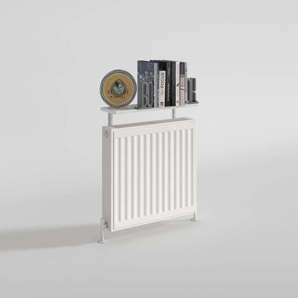 Kenzlife petek üstü raf dresuar feng şui byz 070*15 tekli kitaplık duvar rafı 070 cm uzunluk - 2