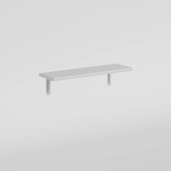 Kenzlife petek üstü raf dresuar feng şui byz 040*15 tekli kitaplık duvar rafı 040 cm uzunluk - Resim 3