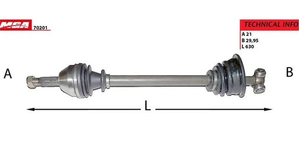 Aks Komple Sol R9 R11