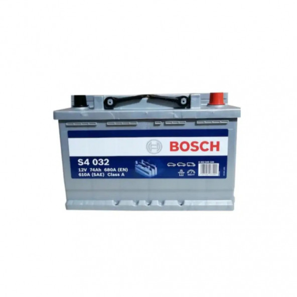 Bosch S4 032 Silver 12 V 74 Ah 680A Akü - 4