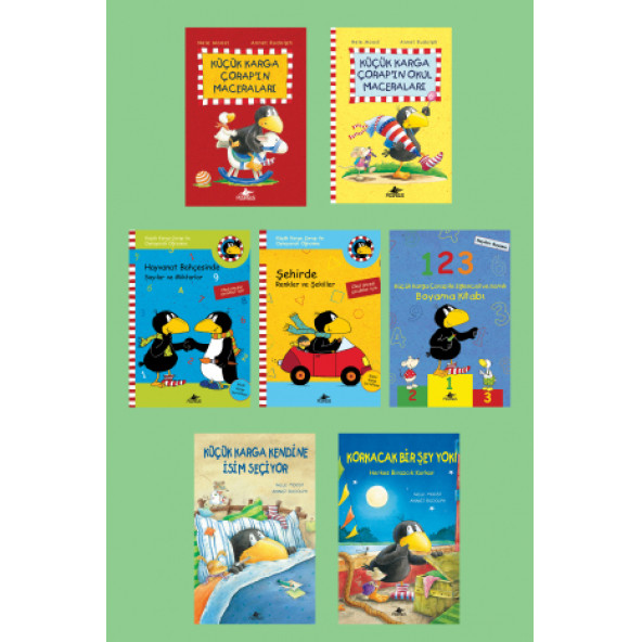 Afacanlar Takımı Serisi Takım Set (7 Kitap)