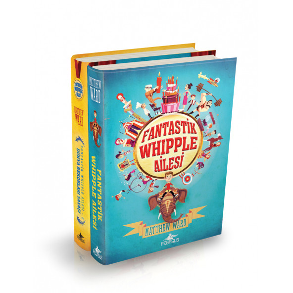 Fantastik Whipple Ailesi Serisi Set Ciltli 2 Kitap