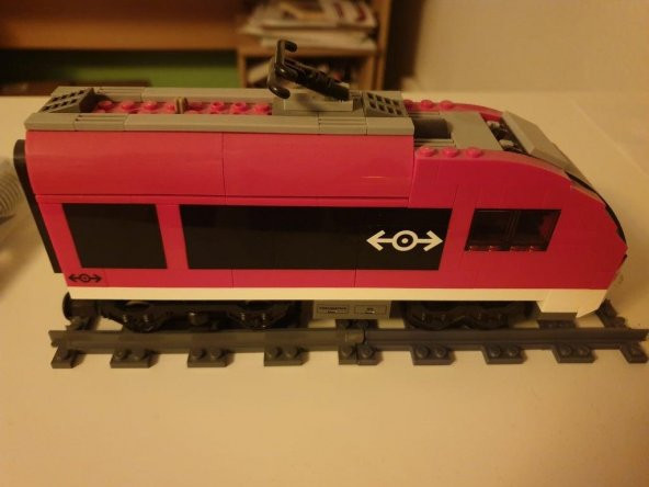 Lego Uyumlu Tren Rayları Düz Plastik Aparat