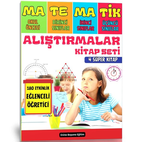 Matematik Alıştırmalar Kitap Seti (3-10 Yaş)
