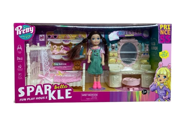 19 Parça Yatak Odası Oyun Seti 4445