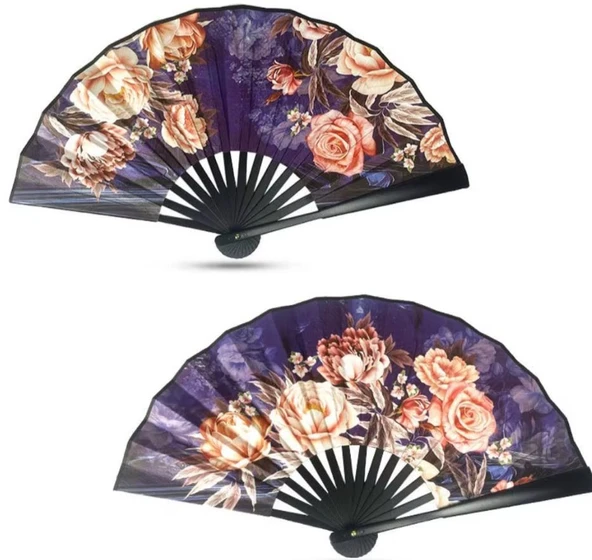 samur parti parti aksesuar & kostüm 3 Model Yelpaze 12'li - 2