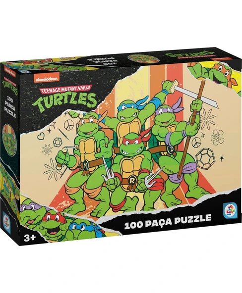 Ninja Kaplumbağalar 100 Parça Puzzle 0500