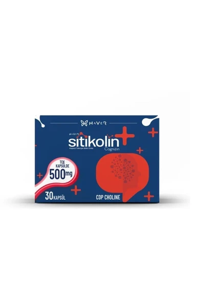 Haver Sitikolin Cognizin 500 mg 30 Kapsül