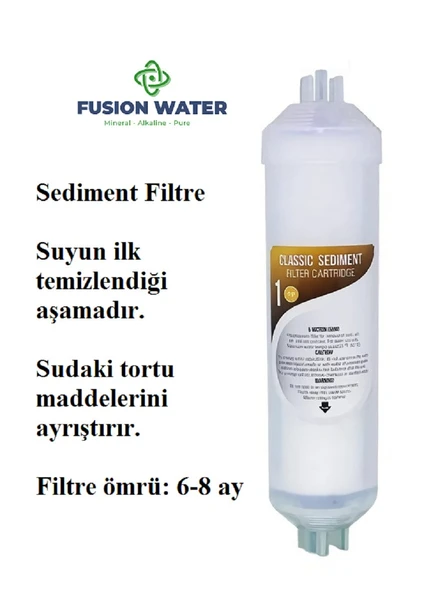 Kapalı Kasa Su Arıtma Cihazlarına Uyumlu 5'li Filtre Seti - 2