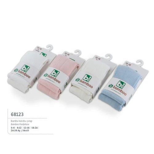 Bambu Külotlu Çorap 68123 Naturel