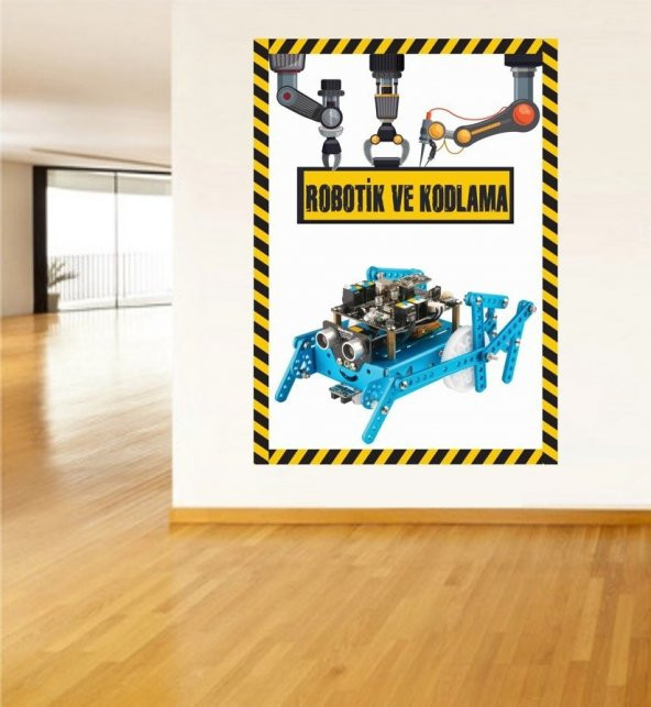 Robotik Poster P5 - Ebat 50x70 cm