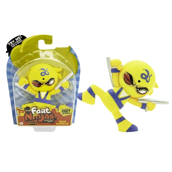 FAN02001 Fart Ninja Gaz Çıkaran Figür - Sensörlü - 1 Adet Fiyatıdır - Resim 6