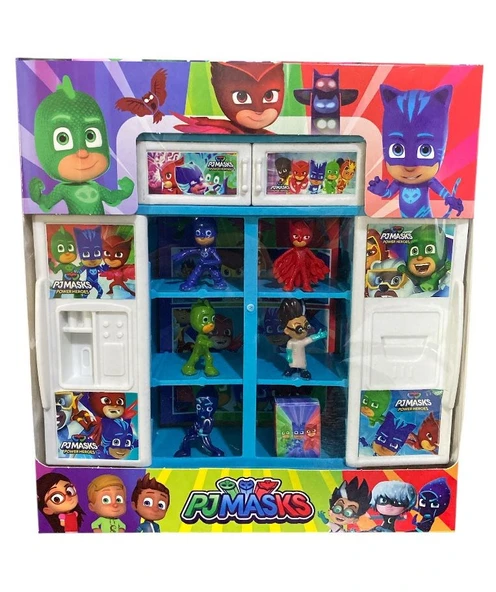 5 li S Dolaplı Mini Fiğürler 5255